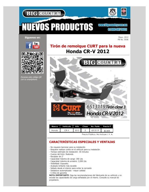 Honda CR-V 2012 - Big Country