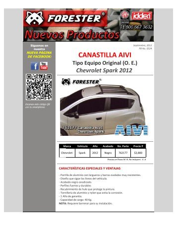 CANASTILLA AIVI Tipo Equipo Original (OE) - Big Country