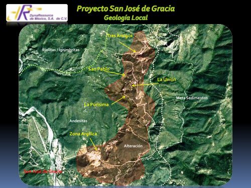 san jose de gracia un proyecto en exploracion avanzada