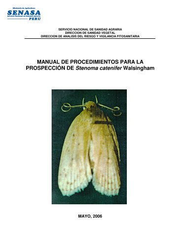 MANUAL DE PROCEDIMIENTOS PARA LA ... - Senasa