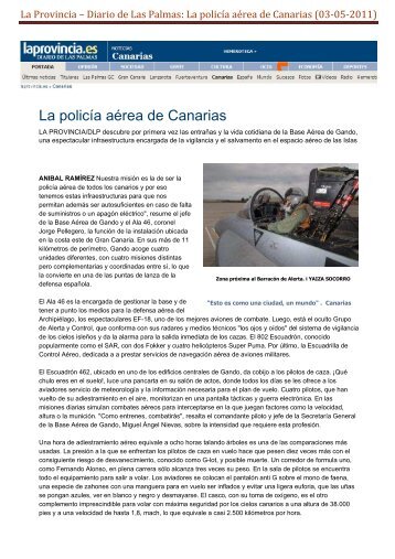 La policía aérea de Canarias (03-05-2...
