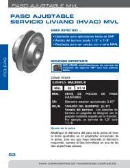 PASO AJUSTABLE SERVICIO LIVIANO (HVAC) MVL - Maska