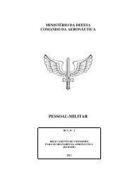 regulamento rca 35-2 (rumaer) - Força Aérea Brasileira