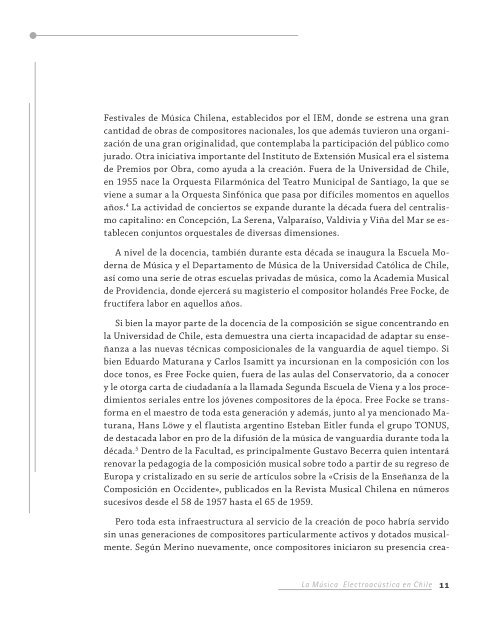 LA MÚSICA ELECTROACÚSTICA EN CHILE ... - CIME/ICEM