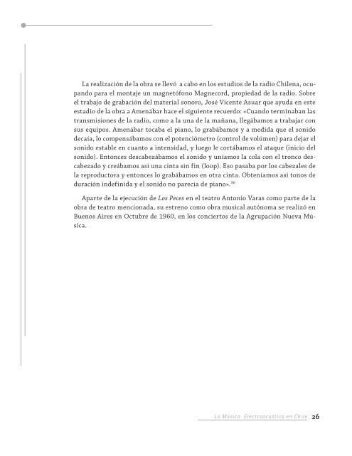 LA MÚSICA ELECTROACÚSTICA EN CHILE ... - CIME/ICEM