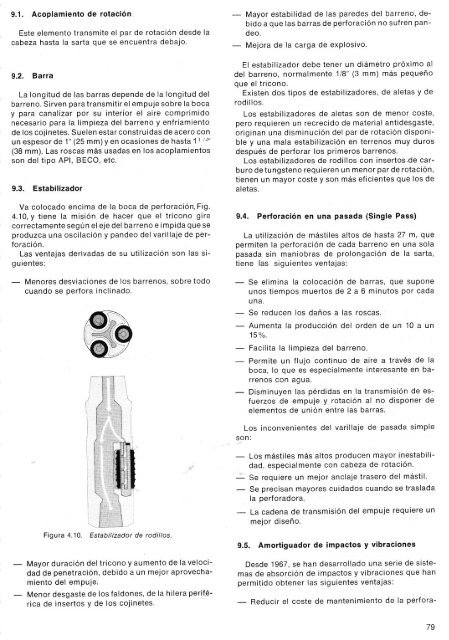 Perforaciòn rotativa con triconos.pdf - Secretaria de Estado Minería