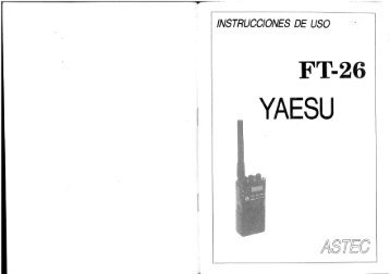 Yaesu Ft-26 Espa