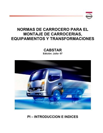 Manual de Carrocero - Nissan Mexicana