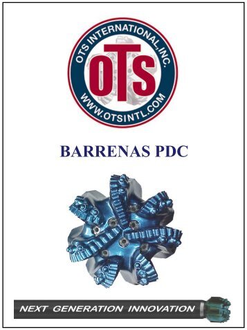 Catalogo de barrenas OTS-IPS