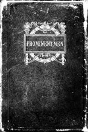 Prominent men : Scranton and vicinity, Wilkes-Barre and vicinity ...