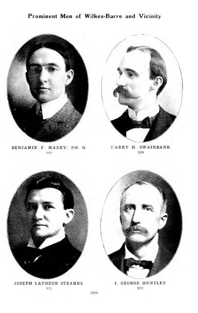 Prominent men : Scranton and vicinity, Wilkes-Barre and vicinity ...