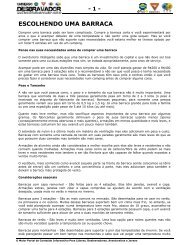 ESCOLHENDO UMA BARRACA.pdf - Universo Desbravador
