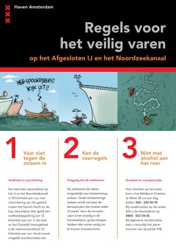 Regels voor het veilig varen