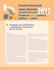 Evidencia para la política pública en salud - Encuesta Nacional de ...