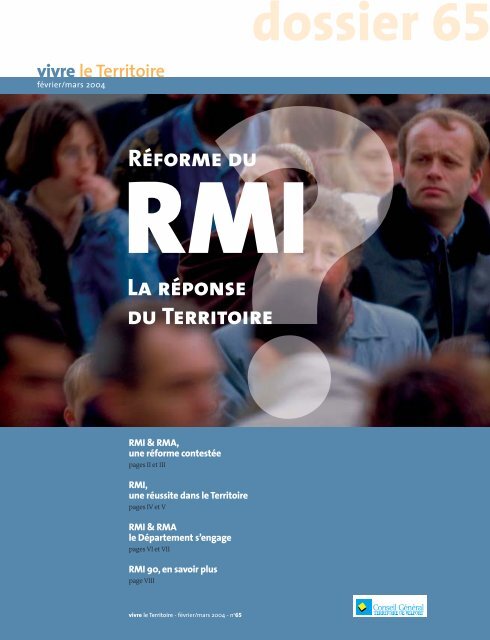 Dossier Réforme du RMI? - Territoire de Belfort