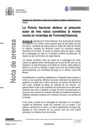 pdfNota de prensa - Ministerio del Interior