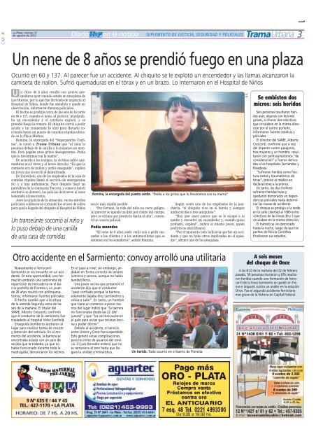 TramaUrbana - Diario Hoy