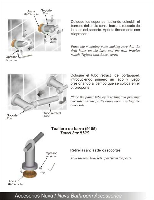 INSTRUCTIVO DE INSTALACION installation manual - Helvex