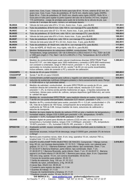 ANALISIS DE SUELOS