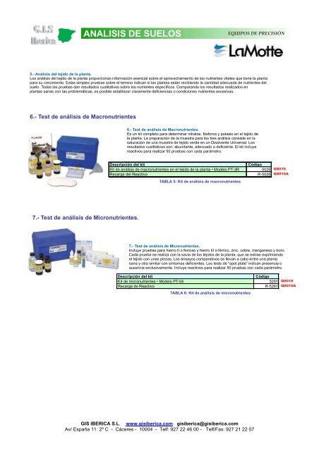 ANALISIS DE SUELOS