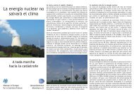 La energía nuclear no salvará el clima - Umweltinstitut München e.V.