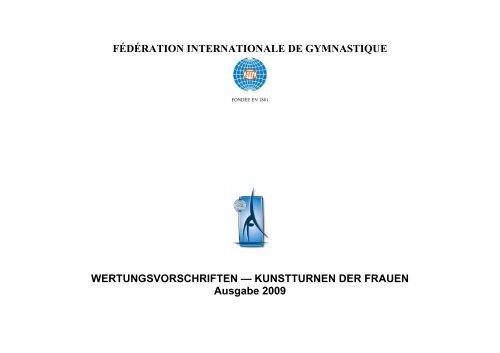 fédération internationale de gymnastique - Badischer Turner Bund