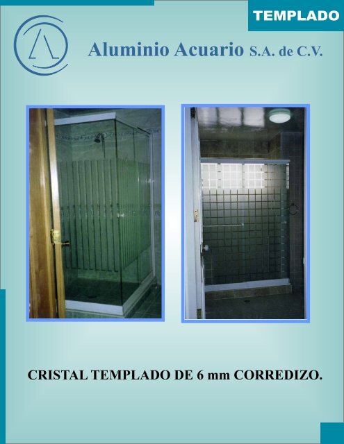 CRISTAL TEMPLADO catalogo - Aluminio Acuario Página de inicio