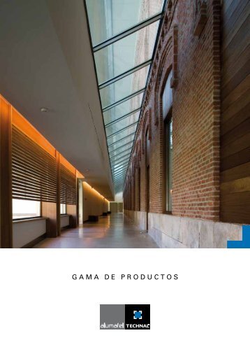 Conozca la nueva gama de productos Alumafel-Technal