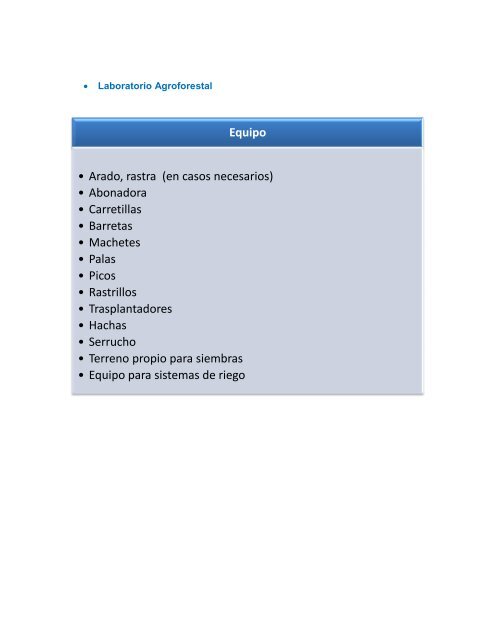 Bachillerato en Ciencias y Letras con Orientación Agroforestal