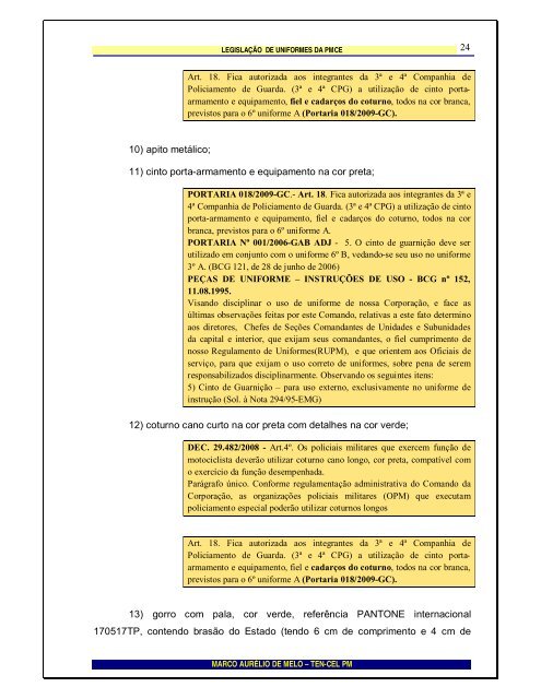 PORTARIA DEC/C Ex Nº 66 DE 13 DE MARÇO DE 2023