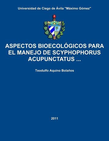 Aspectos bioecológicos para el manejo de Scyphophorus ...