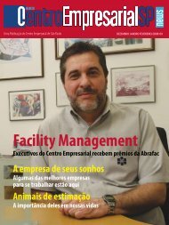 Facility Management - Centro Empresarial de São Paulo