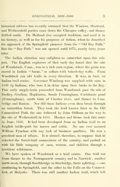 Springfield 1636-1886, History of Town and City, by Mason A. Green ...