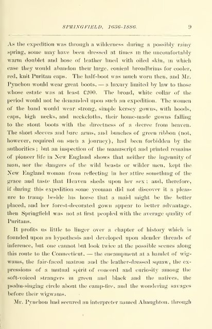 Springfield 1636-1886, History of Town and City, by Mason A. Green ...