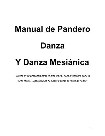 Recopilacion de material de danza y pandero - Atalayas en Acción