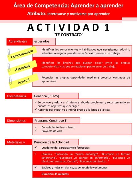 Actividad 1 - CBTis 65