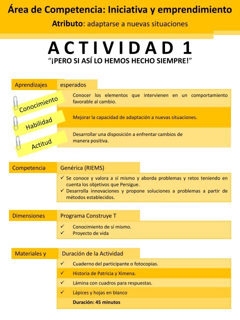 Actividad 1 - CBTis 65