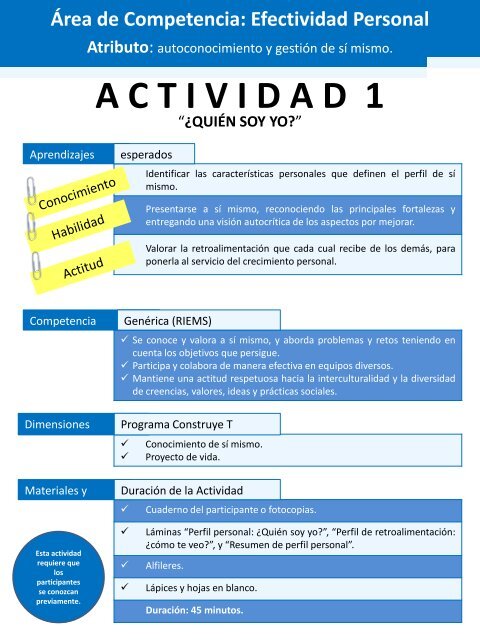 Actividad 1 - CBTis 65