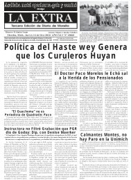 00 EXTRA.indd - La Extra / Diario de Morelia / Noticias Morelia ...