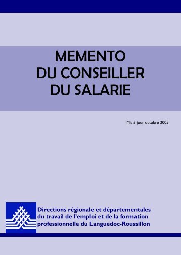 memento du conseiller du salarie