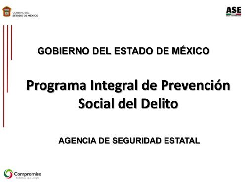 Programas de Prevención Social del Delito - Secretariado Ejecutivo