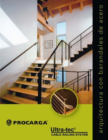 arquitectura con barandales de acero - Procarga