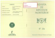 REVISTA DE ESTUDIOS MONTEÑOS - Sandoval de la Reina