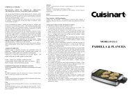 manual - Cuisinart