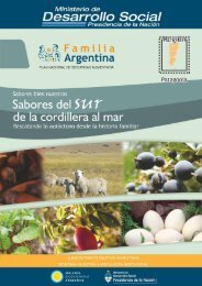 Recetas Patagonia - Ministerio de Desarrollo Social