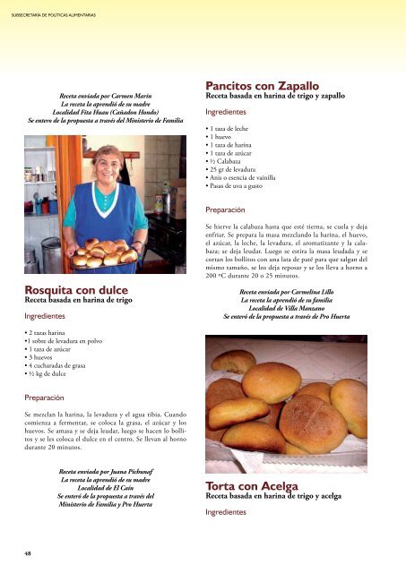 Recetas Patagonia - Ministerio de Desarrollo Social