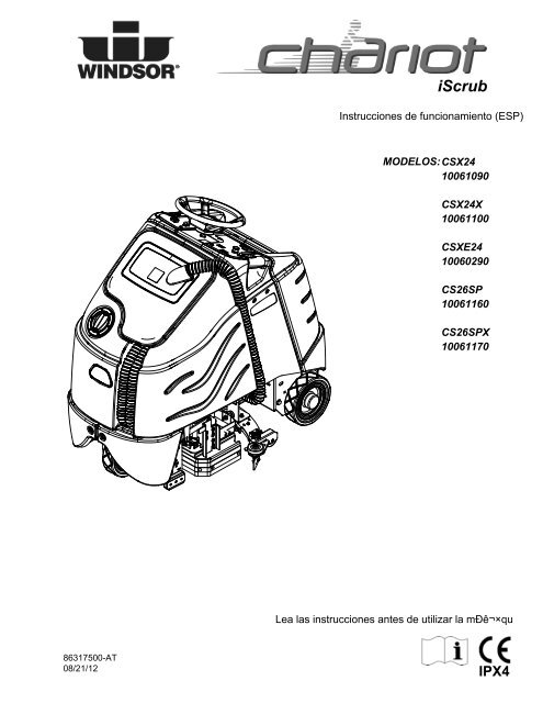 8-631-750-0 - Chariot Scrubber_SP.book - Windsor