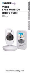 BB2411 Video Baby Monitor User's Guide - Lorex