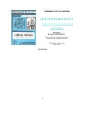 Literatura Boliviana -L-historia y crítica-1953-1980 - andes