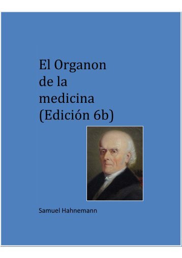 El Organon de la medicina (Edición 6b)
